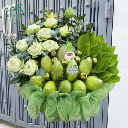 Lẵng trái cây cúng giỗ mẫu 22