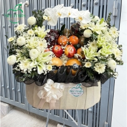 Lẵng trái cây cúng giỗ mẫu 18