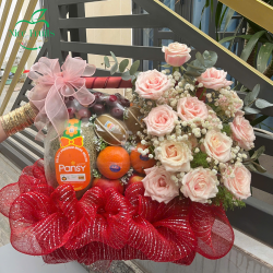 Giỏ Hoa Trái Cây Tri Ân - NI240