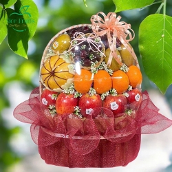 Giỏ trái cây chúc mừng mẫu 21