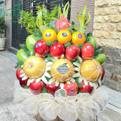 Lẵng trái cây cúng giỗ mẫu 25