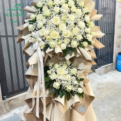 Lẵng Hoa Chúc Mừng