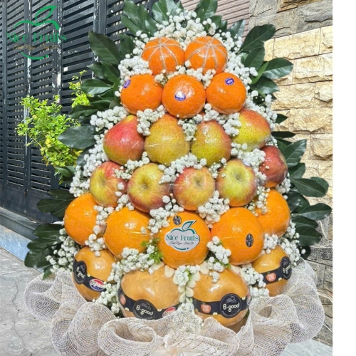 Lẵng trái cây cúng giỗ mẫu 24