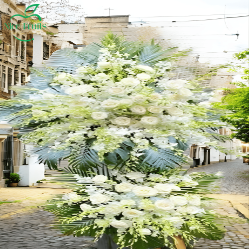 Kệ Hoa Lan Thái & Hồng Trắng Cao Cấp 2 Tầng