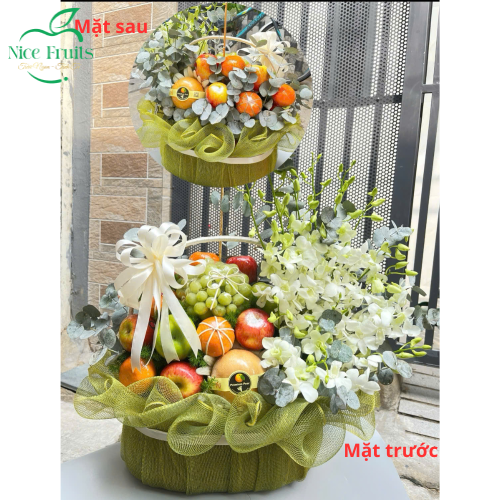 Giỏ trái cây kính viếng VIP - NI228