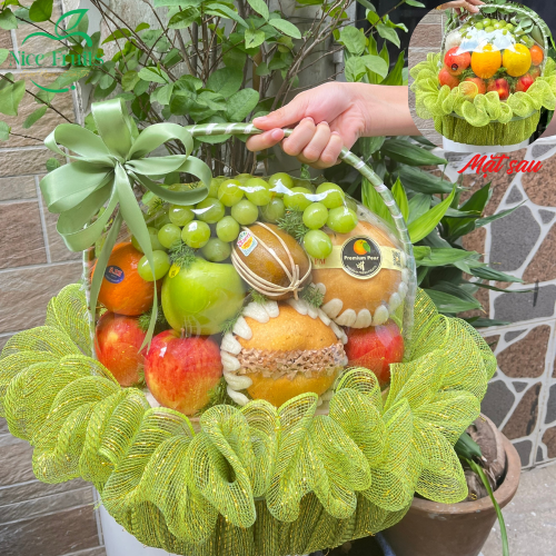 Giỏ trái cây dâng lễ - NI245