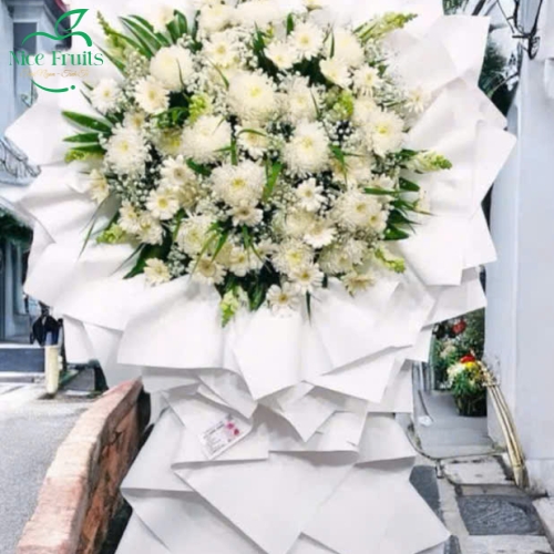 Kệ Hoa Chúc Mừng Khai Trương 2 Tầng