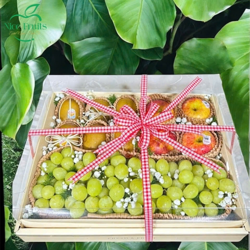 Giỏ trái cây chúc mừng mẫu 20
