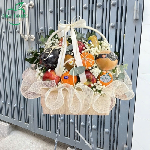Giỏ Trái Cây Tâm Hương Kính Viếng - NI201