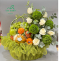Giỏ Trái Cây & Hoa Kính Giỗ Cao Cấp - NI248