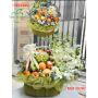 Giỏ trái cây kính viếng VIP - NI228