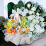 Giỏ Trái Cây Kính Lễ & Chia Buồn Sang Trọng Mẫu 10